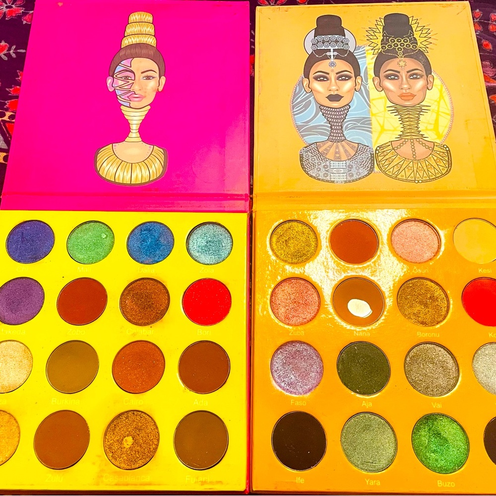 Juvia’s eyeshadows